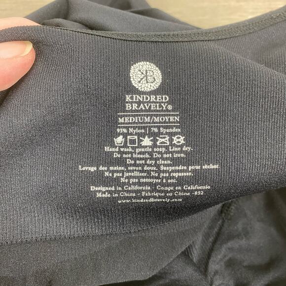 Kindred Bravely Black Sublime Maternity&Nursing Tank Sz.M - Picture 8 of 13